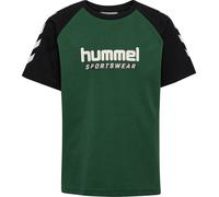 Hummel Hmljr Logo T-Shirt Short Sleeve Dark Green 134/140