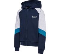 hummel hmlJR Looose Blocked Kapuzenjacke Kinder 7459 - dress blues 158/164