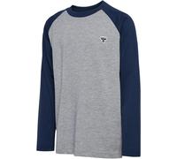 hummel Hmljr Raglan Loose T-Shirt L/S Bee Lifestyleshirt blau 134-140