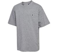 hummel Hmljr Loose T-Shirt S/S Bee - Kinder - grey melange - 110-116