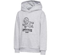 hummel hmlJR Loose Headball Hoodie Kinder 2010 - light grey melange 158/164