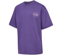 hummel Hmljr Loose T-Shirt S/S Heartfield - Kinder - mystical - 122-128