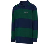 hummel Hmljr Loose Striped Polo L/S Lifestylepolo blau 134/140