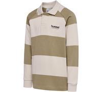 hummel Hmljr Loose Striped Polo L/S Lifestylepolo braun 146/152
