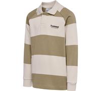 hummel Hmljr Loose Striped Polo L/S - Kinder - cornstalk - 104