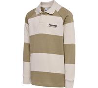 hummel Hmljr Loose Striped Polo L/S - Kinder - cornstalk - 34-40