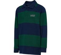 hummel Hmljr Loose Striped Polo L/S Lifestylepolo blau 110/116