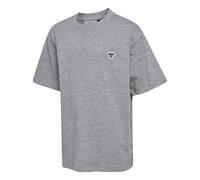 hummel Hmljr Loose T-Shirt S/S Bee - Kinder - grey melange - 110-116