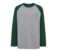 Hummel Hmljr Raglan Loose T-Shirt BEE - Herren - Gr. 146/152 - grau