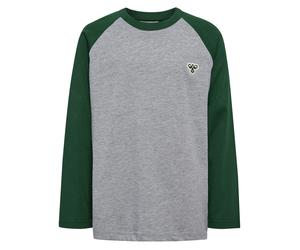 hummel® Hmljr Raglan Loose T-Shirt BEE - Kinder - Gr. 146/152 - grau