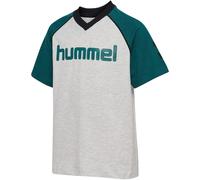 hummel hmlJR Reg T-Shirt Jungen 2010 - light grey melange 122/128