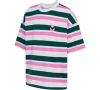 hummel hmlJR Silly Boxy Stripe T-Shirt Kinder 6447 - forest biome 146/152