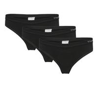 Hummel Damen Hipster Boxershorts Hmljuno 3 Pack Seamless Hipster Black-XS