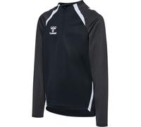 hummel Hmllead 2.0 Half Zip Kids Sweatshirt schwarz 164