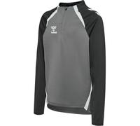hummel Hmllead 2.0 Half Zip Kids Sweatshirt grau 116