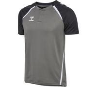 hummel hmlLEAD 2.0 Poloshirt Herren 1268 - steel gray/asphalt S