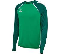 hummel Hmllead 2.0 Crew Sweat Herren - green/white-2XL