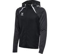 HUMMEL hmlLEAD 2.0 ZIP HOODIE - BLACK/ASPHALT - M