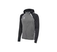 hummel Hmllead 2.0 Zip Hoodie Herren - steel gray/asphalt - L