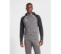 Hummel hmlLEAD 2.0 Zip Hoodie - Stahlgrau / Asphalt - Gr. S