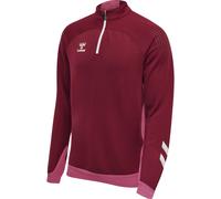 hummel hmlLEAD Halfzip Sweatshirt rot, M Herren