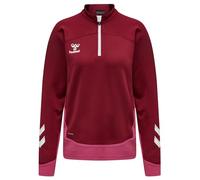 Hummel Damen Sweatshirt Lead Half Zip 207424-3584 XS Biking Red