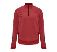 Hummel hmlLEAD HalfZip Sweatshirt Kids Rot F3062 10 (140) rot