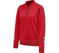 hummel Hmllead Women Half Zip - Damen - true red - S