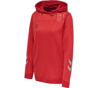 hummel Hmllead Women Poly Hoodie - Damen - true red - XS