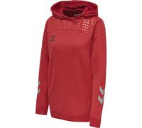 hummel Hmllead Women Poly Hoodie Hoody rot XS
