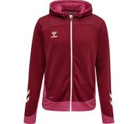 hummel LEAD Zip Polyester Hoodie biking red XXL
