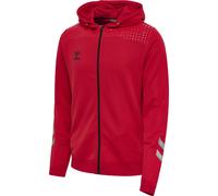 hummel LEAD Zip Polyester Hoodie true red M