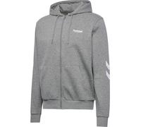 hummel Hmllegacy 2.0 Zip Hoodie Hoody grau S