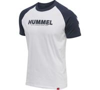 hummel hmlLEGACY Blocked T-Shirt Herren white XXS