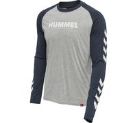 HUMMEL hmlLEGACY BLOCKED T-SHIRT L/S blue nights S