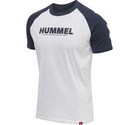 hummel hmlLEGACY Blocked T-Shirt Herren white XXS