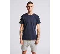 hummel hmlLEGACY Chevron T-Shirt blau, M Herren