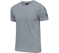 hummel hmlLEGACY Chevron T-Shirt Herren grey melange XS