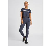 hummel hmlLEGACY Cropped T-Shirt Damen blue nights M