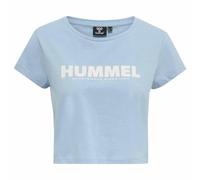 hummel hmlLEGACY Cropped T-Shirt Damen placid blue M