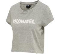 HUMMEL hmlLEGACY WOMAN CROPPED T-SHIRT grey melange XL