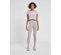 hummel hmlLEGACY Cropped T-Shirt Damen lila, L Damen
