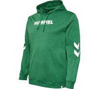 HUMMEL hmlLEGACY LOGO HOODIE PLUS foliage green 2XL