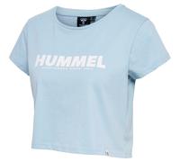 HUMMEL hmlLEGACY WOMAN CROPPED T-SHIRT celestial blue XL
