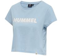 hummel hmlLEGACY Cropped T-Shirt Damen placid blue XS