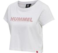 Hummel hmlLEGACY WOMAN CROPPED T-SHIRT WHITE XS