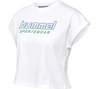 HUMMEL hmlLGC JUNE CROPPED T-SHIRT white S