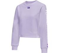 HUMMEL hmlLGC LULA CROPPED SWEATSHIRT pastel lilac S
