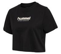 hummel hmlLGC MALU Cropped T-Shirt Damen 2001 - black XS