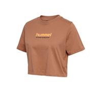 HUMMEL hmlLGC MALU CROPPED T-SHIRT mocha mousse S